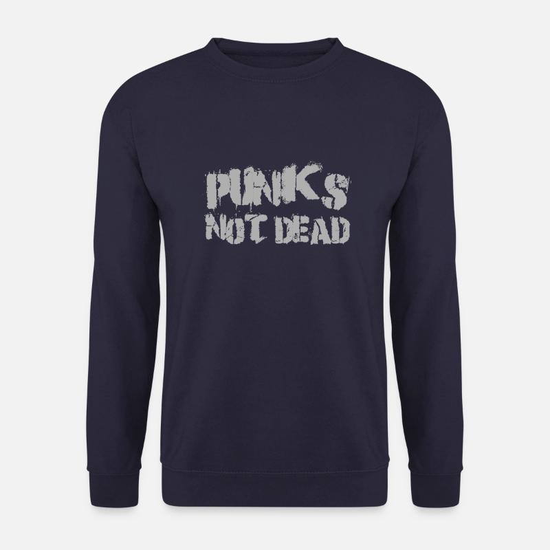 Punks not Dead - Unisex Sweatshirt - navy
