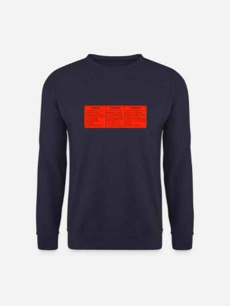SYNCRO DIFF LOCKS differenzialsperren aufkleber - Unisex Pullover - Navy