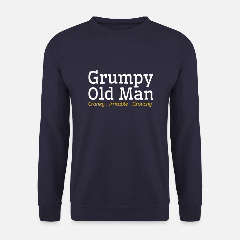Grumpy Old Man - Unisex Sweatshirt - navy