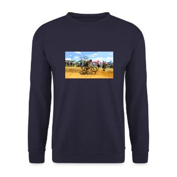 MTB MTB - Unisex Pullover - Navy - Vorne - Alina (178cm) & Michal (187cm)