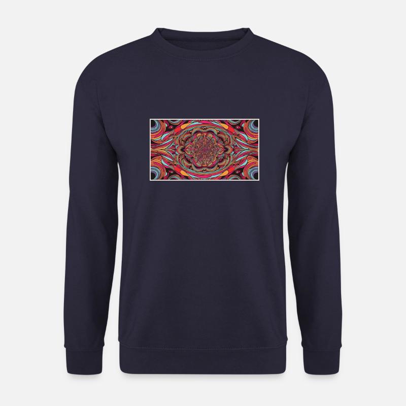 Psychedelic - Unisex Sweatshirt - navy