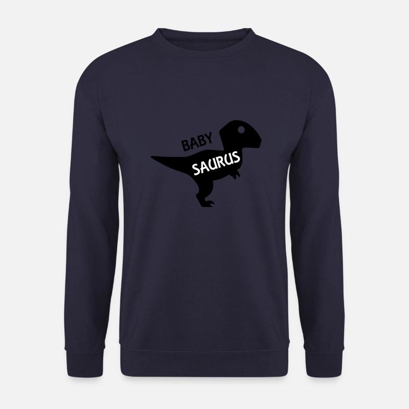 Baby Saurus Lustiger Spruch - Unisex Pullover - Navy