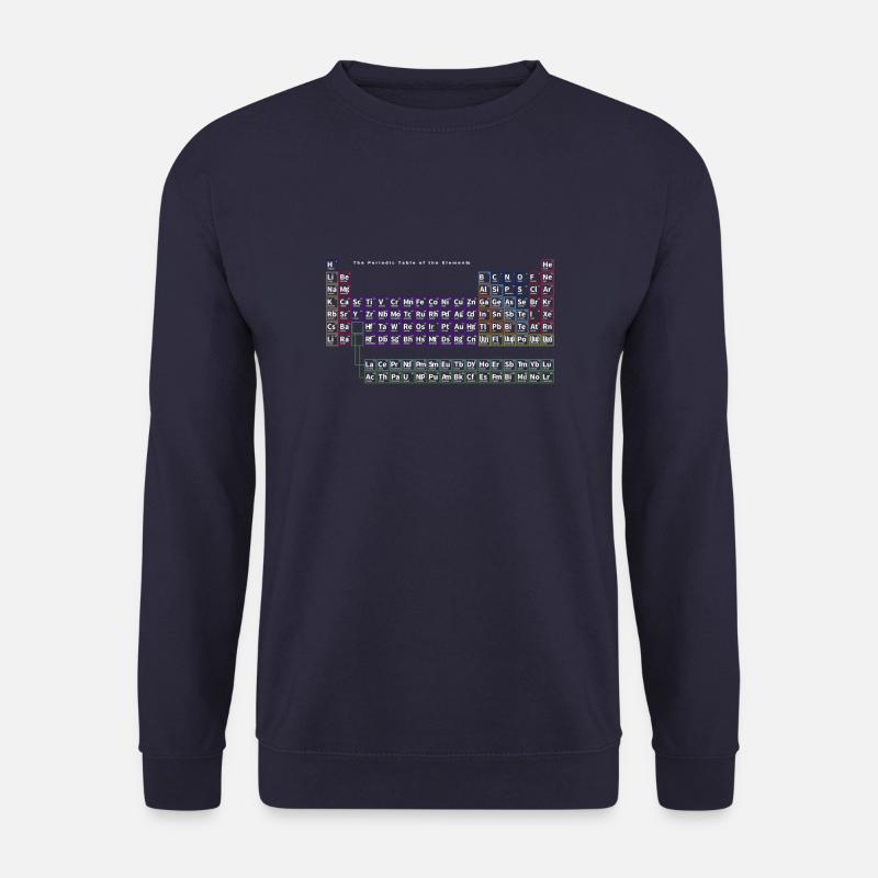 Periodic table - Unisex Sweatshirt - navy