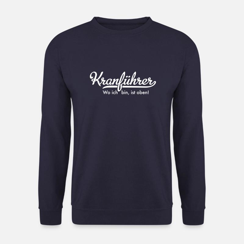 Kranführer - Unisex Pullover - Navy