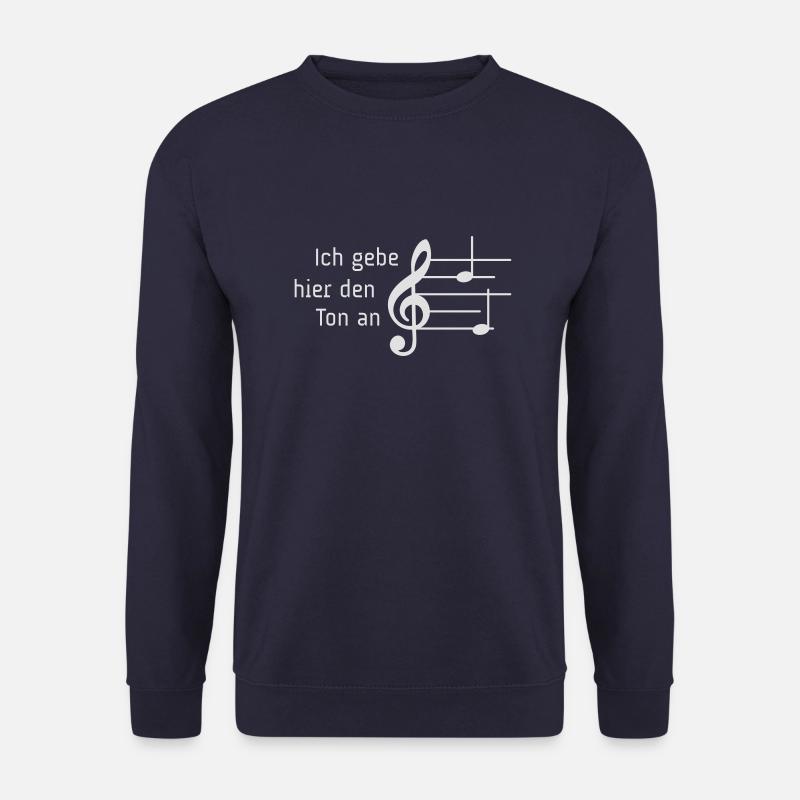 Ich geb den Ton an - Unisex Pullover - Navy