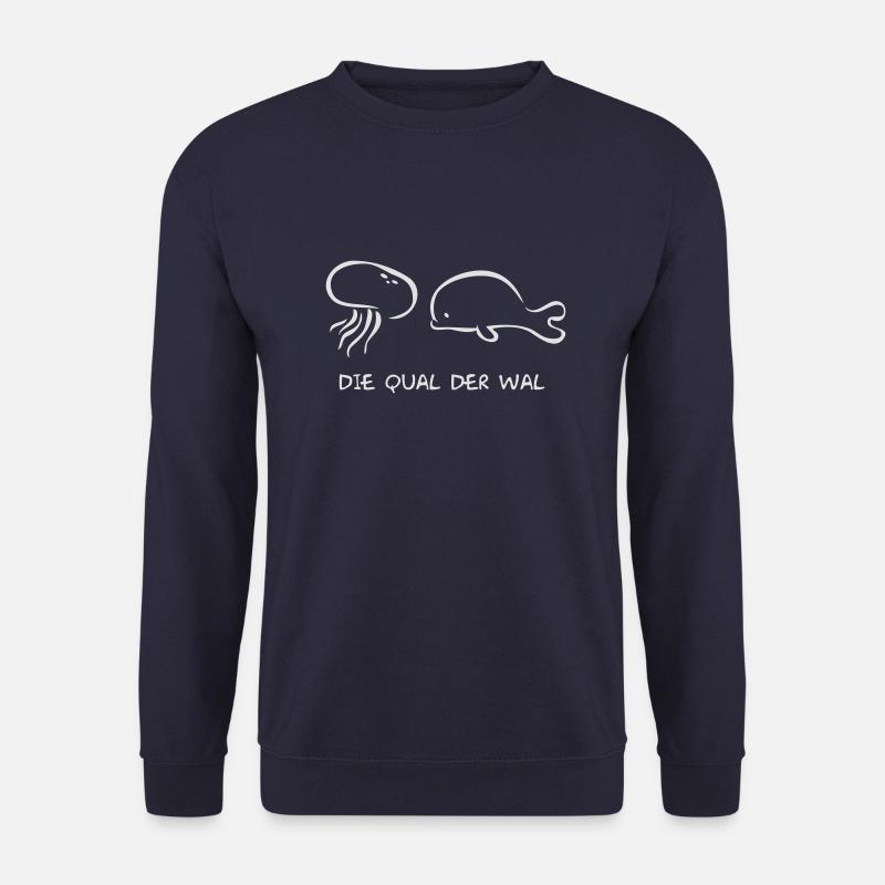 Die Qual Der Wal - Unisex Pullover - Navy