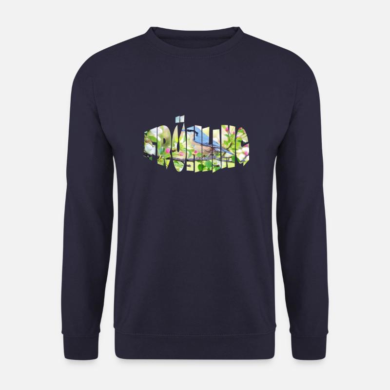 frühling 1 - Unisex Pullover - Navy