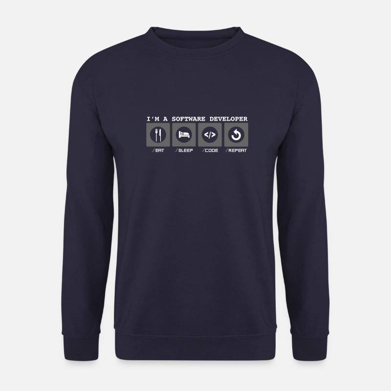 I'm a Software Developer - Softwareentwicklerin - Unisex Sweatshirt - navy