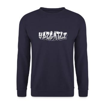 Yozgatli - Unisex Pullover - Navy - Vorne - Alina (178cm) & Michal (187cm)