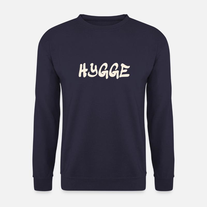 Hygge - Dänische Tradition - Lebensgefühl - Nett - Unisex Pullover - Navy