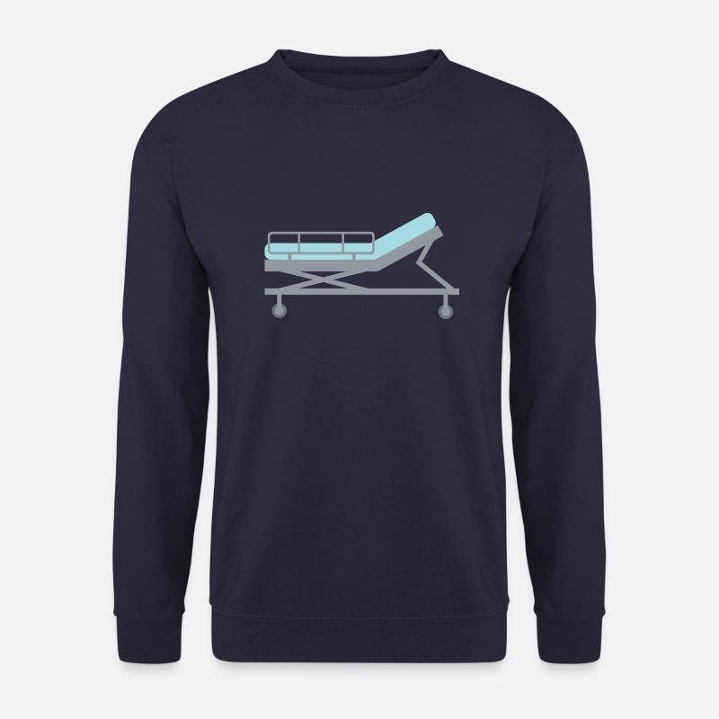 Krankenhaus Bett - Unisex Pullover - Navy