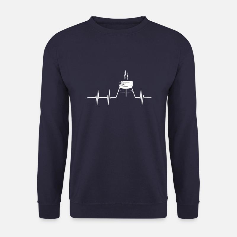 Grill Herzschlag - Unisex Pullover - Navy