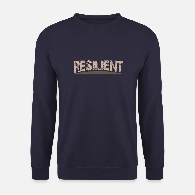 Resilient - The Rustic Design - Unisex Sweatshirt - navy