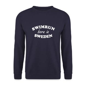 Swimrun Suède - Sweat-shirt Unisexe - marine - Devant - Alina (178cm) & Michal (187cm)