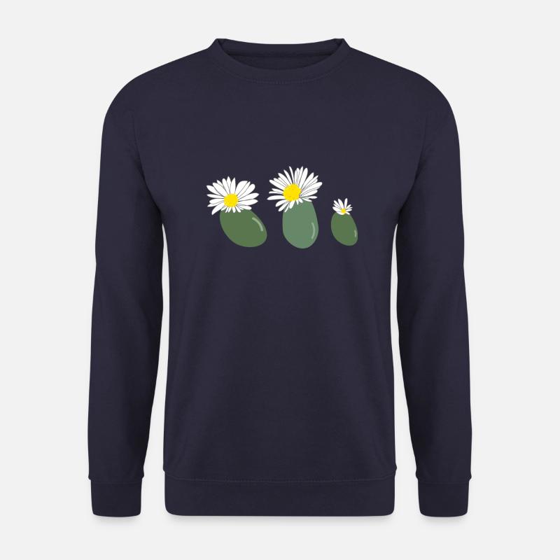 Fleur de lithops2 - Sweat-shirt Unisexe - marine