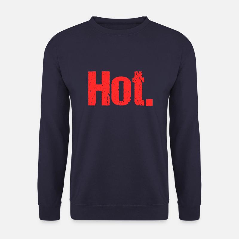 Hot. - Unisex Pullover - Navy