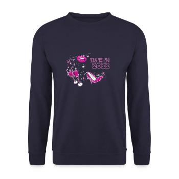 girlsnight,girls,2022,cyprus,island - Unisex Sweatshirt - navy - Front - Alina (178cm) & Michal (187cm)