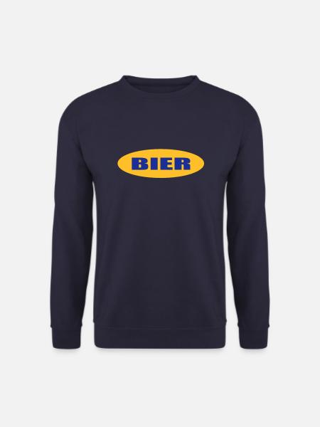 bier - Sweat-shirt Unisexe - marine