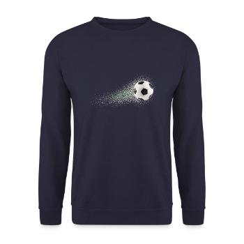 sport de football - Sweat-shirt Unisexe - marine - Devant - Alina (178cm) & Michal (187cm)