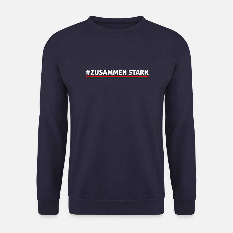 #Zusammen Stark - Unisex Pullover - Navy