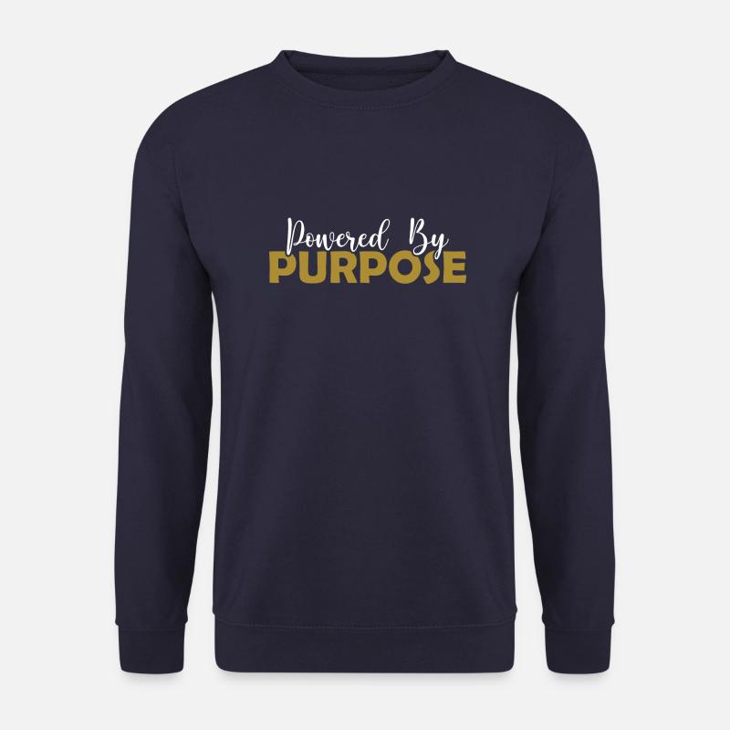 Powered by Purpose - Unisex Pullover - Navy