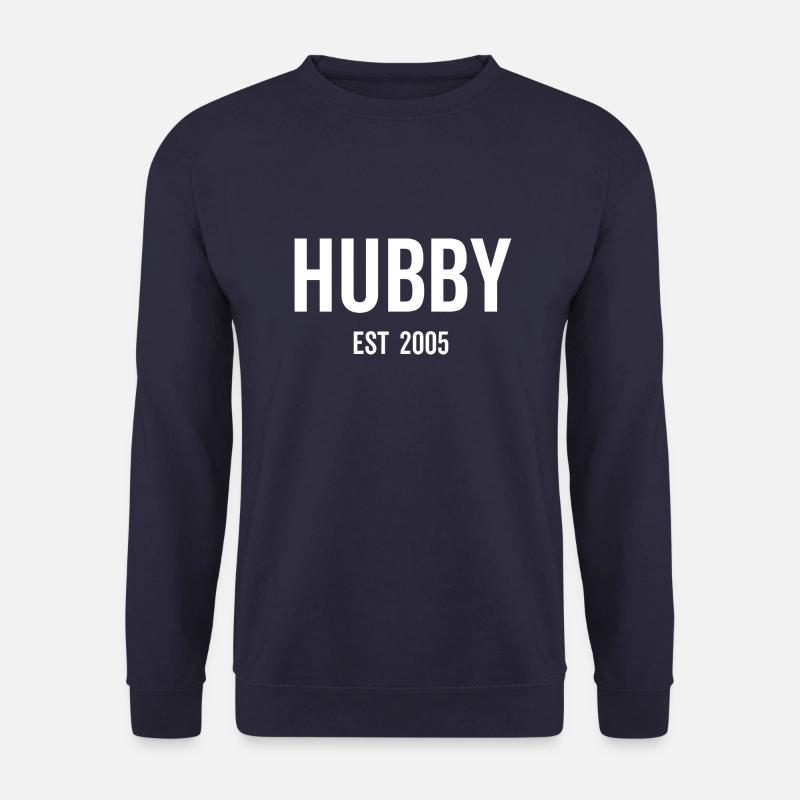 Hubby Est 2005 - Unisex Sweatshirt - navy