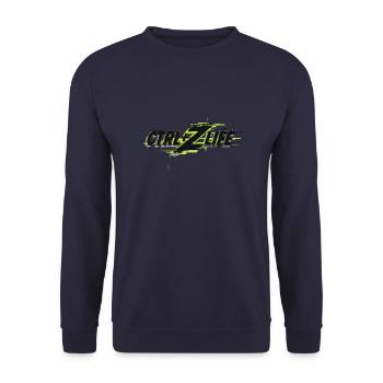 UNDO - Unisex Sweatshirt - navy - Front - Alina (178cm) & Michal (187cm)