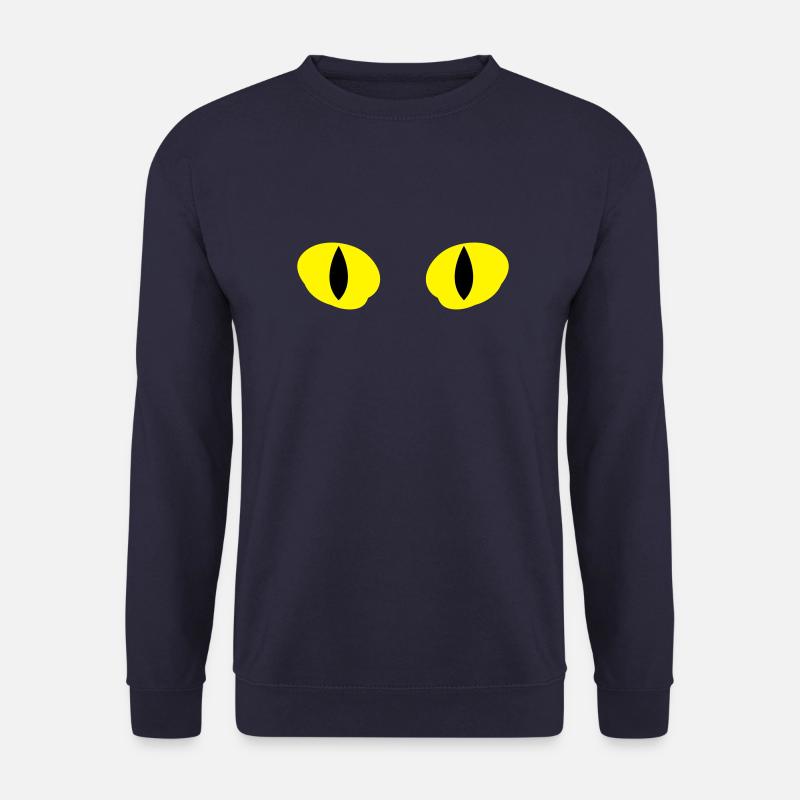 katze augen - Unisex Pullover - Navy