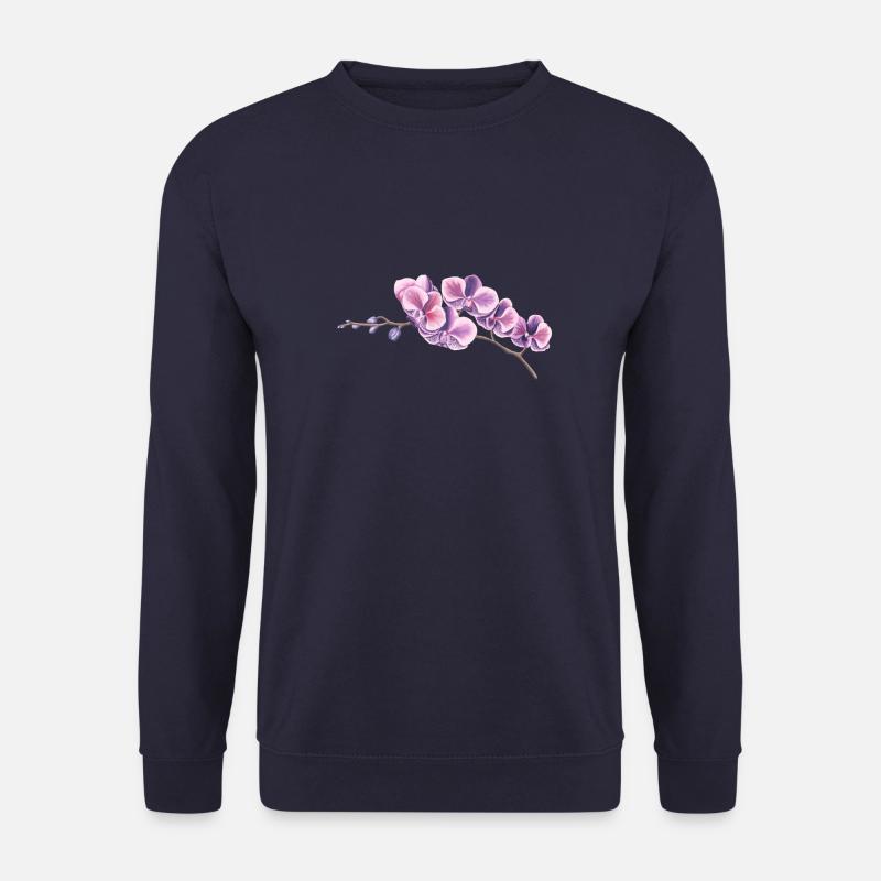 FLOWER - Unisex Pullover - Navy