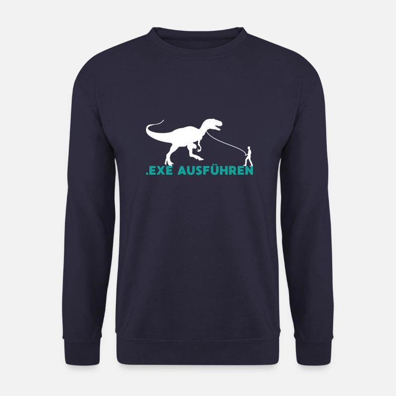 Exe ausführen Informatic Programming Geschenk - Unisex Pullover - Navy