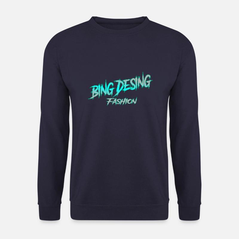 Bing Fashion Green - Unisex Pullover - Navy