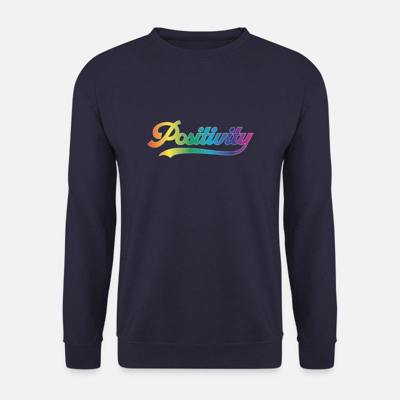 Positivity - Unisex Pullover - Navy