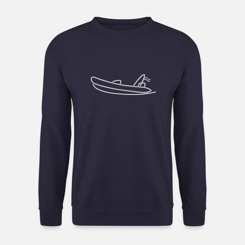 Schlauchboot - Unisex Pullover - Navy