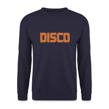DISCO - Unisex Pullover - Navy - Vorne - Alina (178cm) & Michal (187cm)