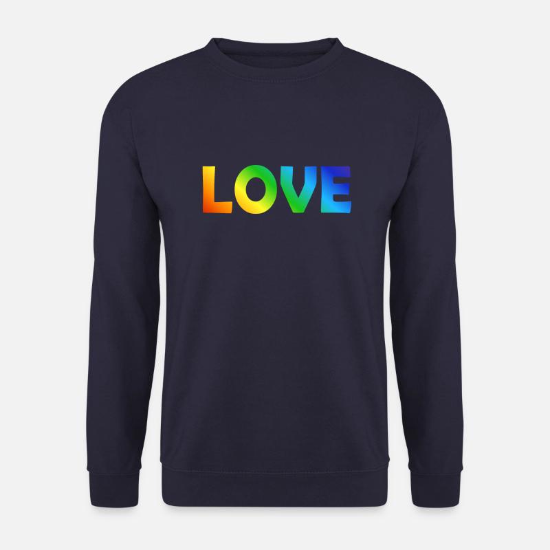 LOVE - Unisex Pullover - Navy