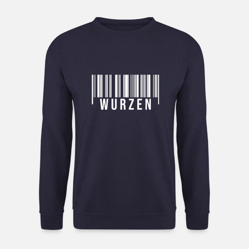 Wurzen Strichcode - Unisex Pullover - Navy