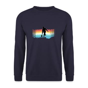 Bowling - Unisex Pullover - Navy - Vorne - Alina (178cm) & Michal (187cm)
