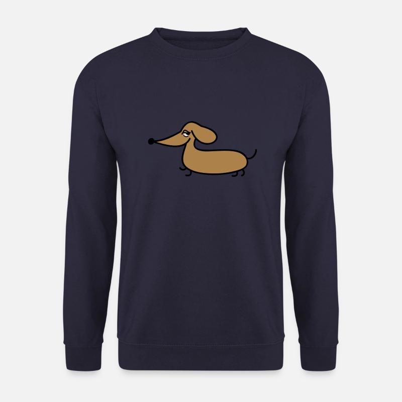 Lustiger Dackel - Unisex Pullover - Navy