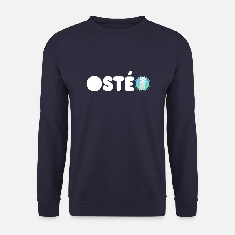 Osteo oder Osteopath - besonderes Osteogeschenk - Unisex Pullover - Navy