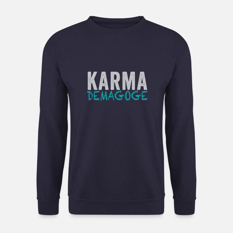 KarmaDemagoge - Unisex Pullover - Navy