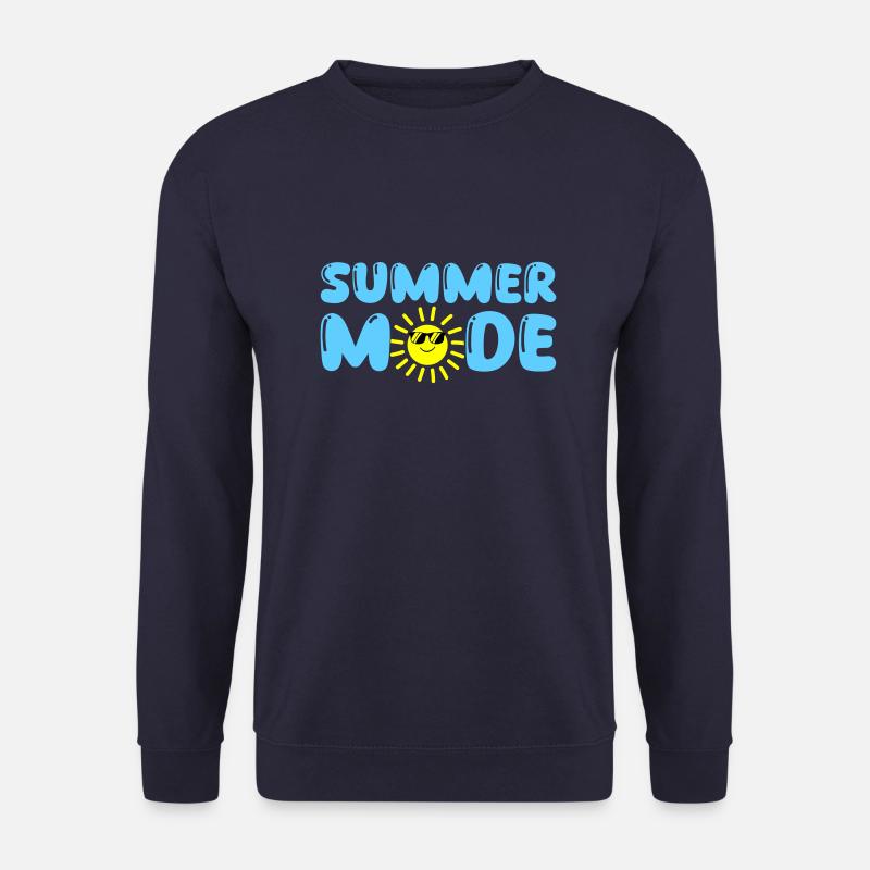 summer mode - Unisex Pullover - Navy