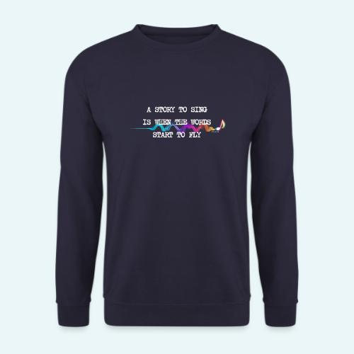 INTENSIA WORDS TO THINK OR TO SING BOOK MERCH - Unisex Sweatshirt