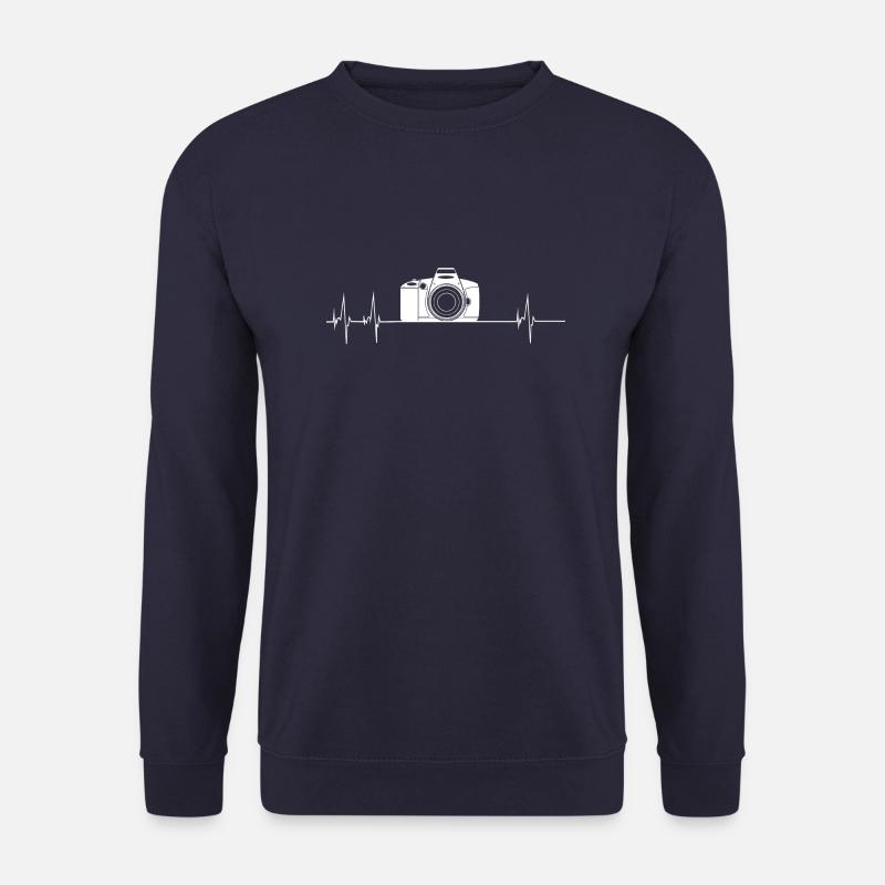 Herzschlag Kamera - Unisex Pullover - Navy