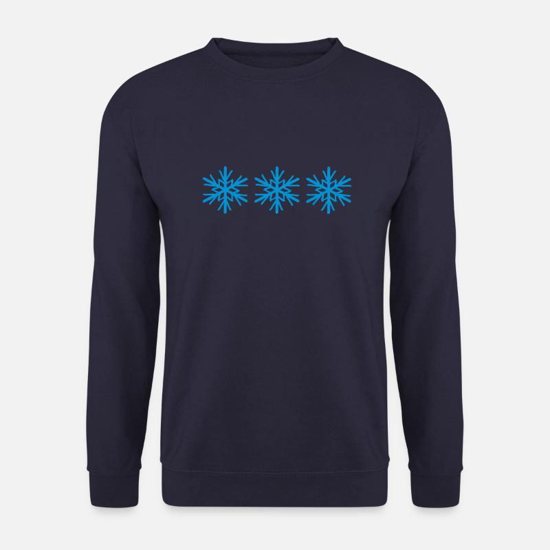 Schneeflocke - Unisex Pullover - Navy