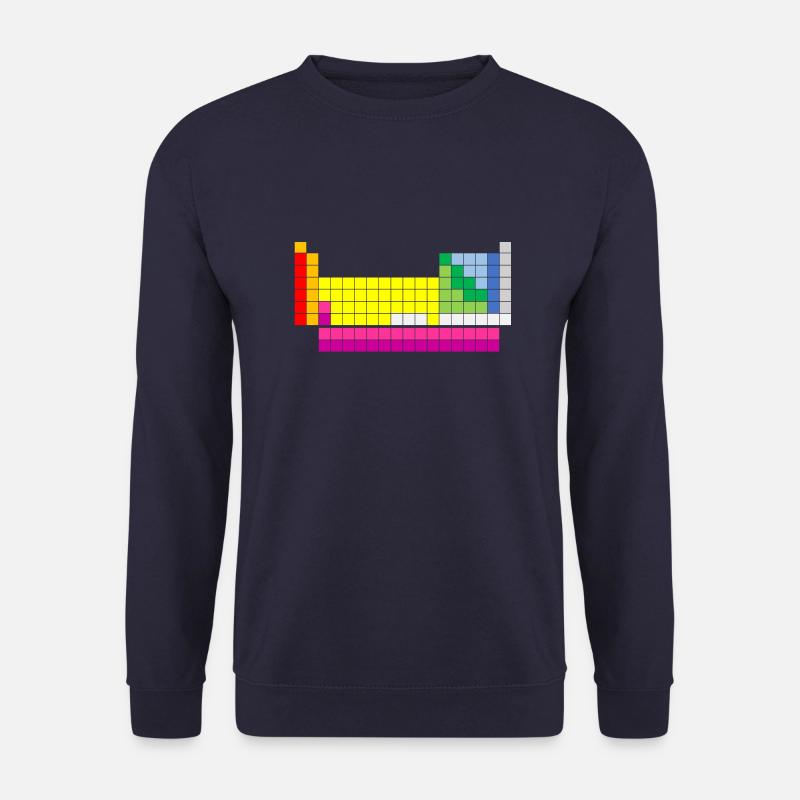 Periodensystem der Elemente - Unisex Pullover - Navy