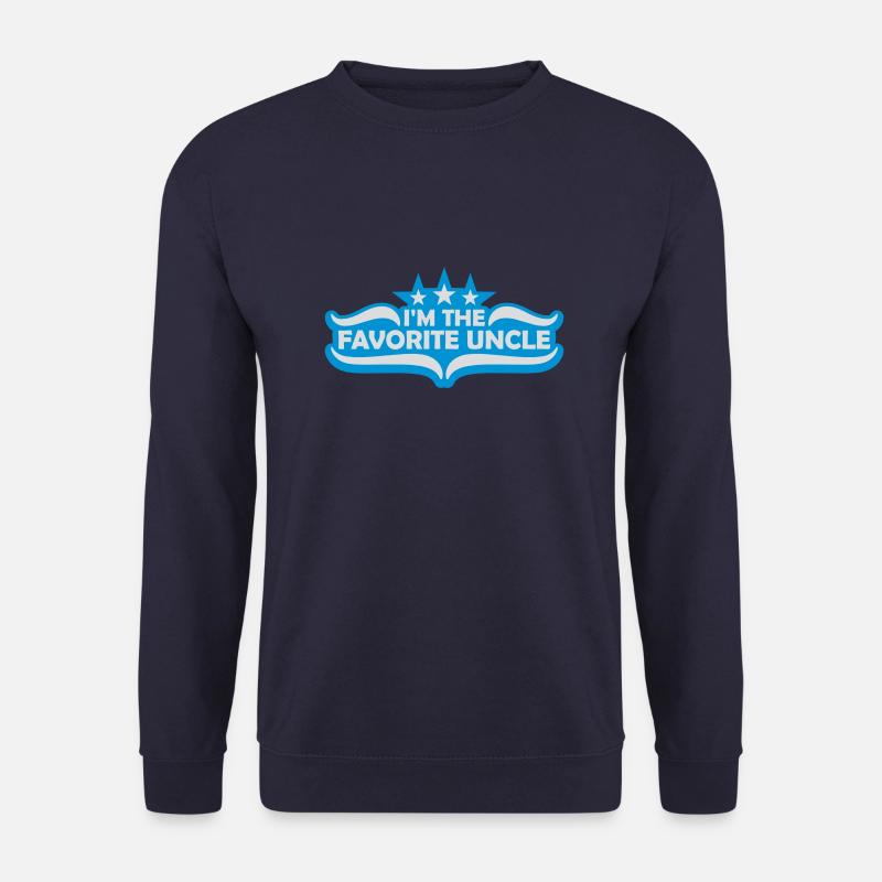 im the favorite uncle - Unisex Pullover - Navy