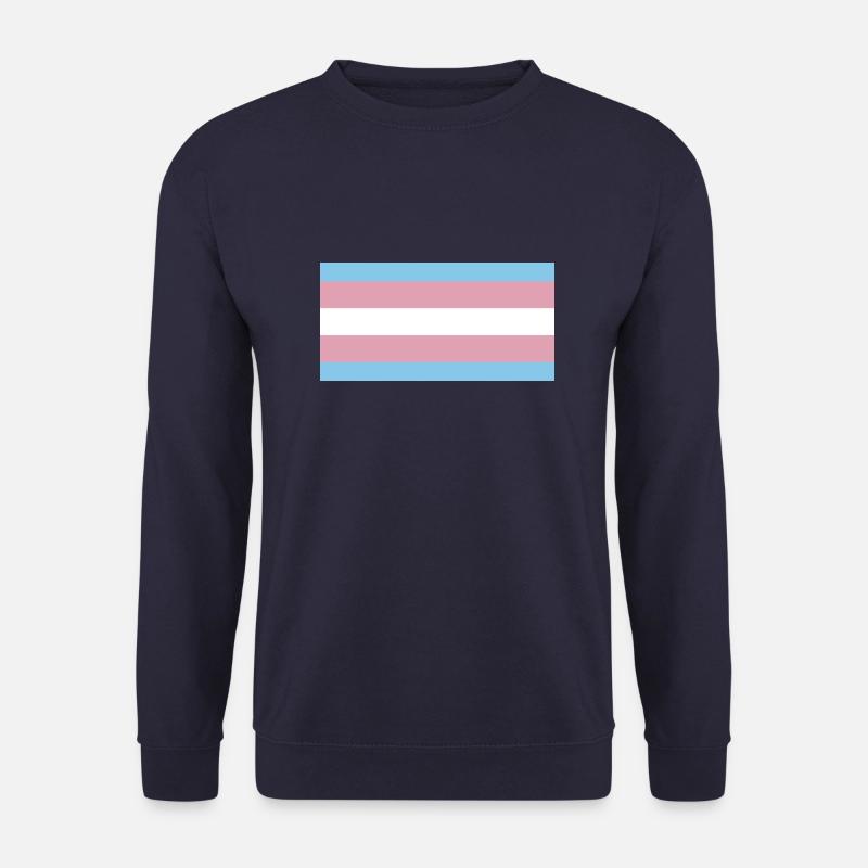 trans pride - Unisex Pullover - Navy
