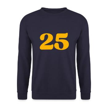 25 - Sweat-shirt Unisexe - marine - Devant - Alina (178cm) & Michal (187cm)