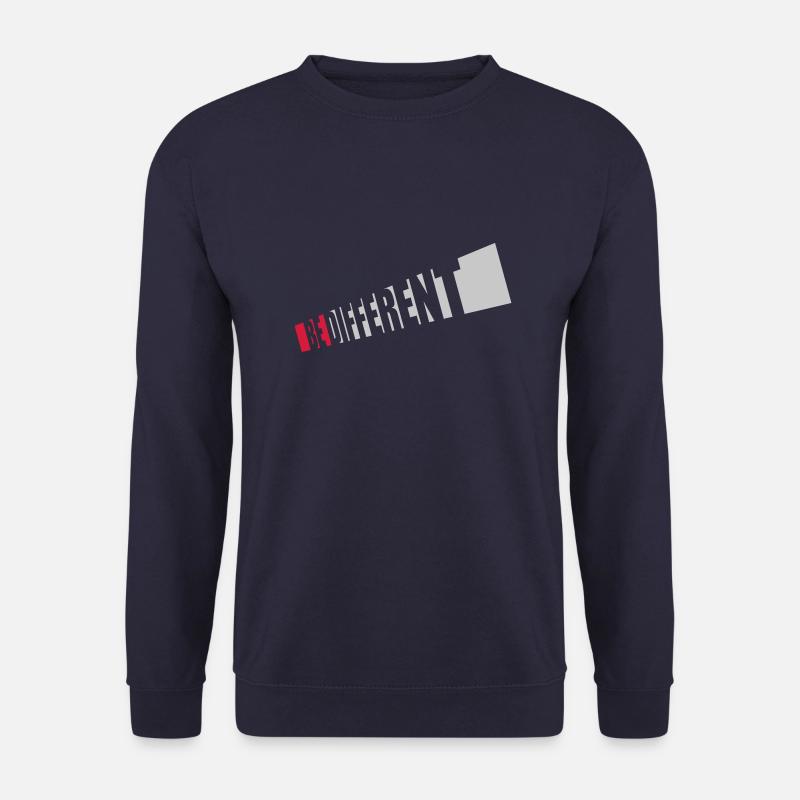 Be different Logo Design - Unisex Pullover - Navy