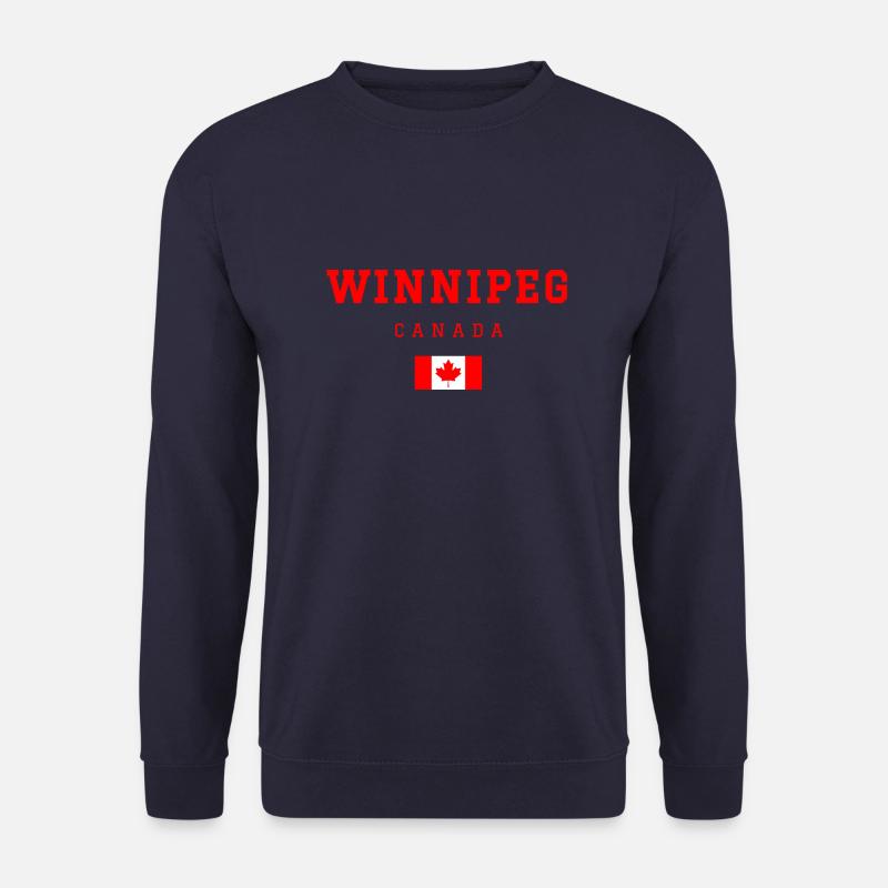 Winnipeg, Canada - Unisex Sweatshirt - navy